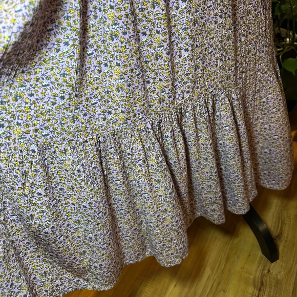 Floral Spaghetti Strap Maxi Dress - Picture 9 of 11